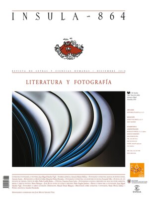 cover image of Literatura y fotografía (Ínsula n° 864, diciembre de 2018)